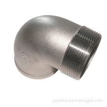 threaded SS 304 316 90 degree pipe fittings